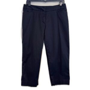 Talbots Signature Crop Pants Black Size 6P 6 Petite